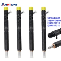 33800-4X800 338004X800 4 Uds inyectores de combustible diésel para Hyundai Terracan Carnival Kia Sedona 2,9 EU3 CRDi EJBR02901D EJBR03701D