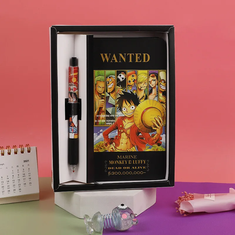 One Piece Notebook Nautical King Series 80 pages Primary Prize A6 Diary New Handbook Children's Gifts Boys School Stationery