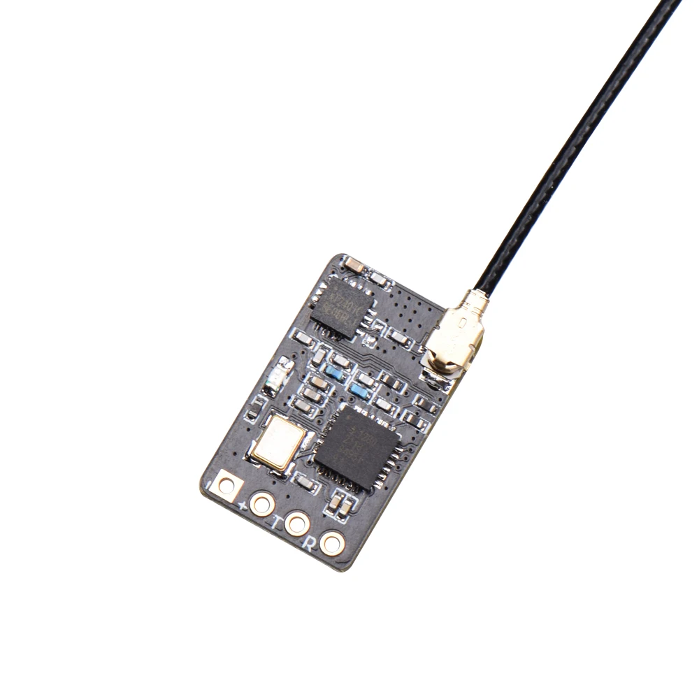 JHEMCU ExpressLRS RX24T 2.4G ELRS Radio Nano Long Range Receiver for FPV Racing Freestyle Drones DIY Parts LR4 LR5