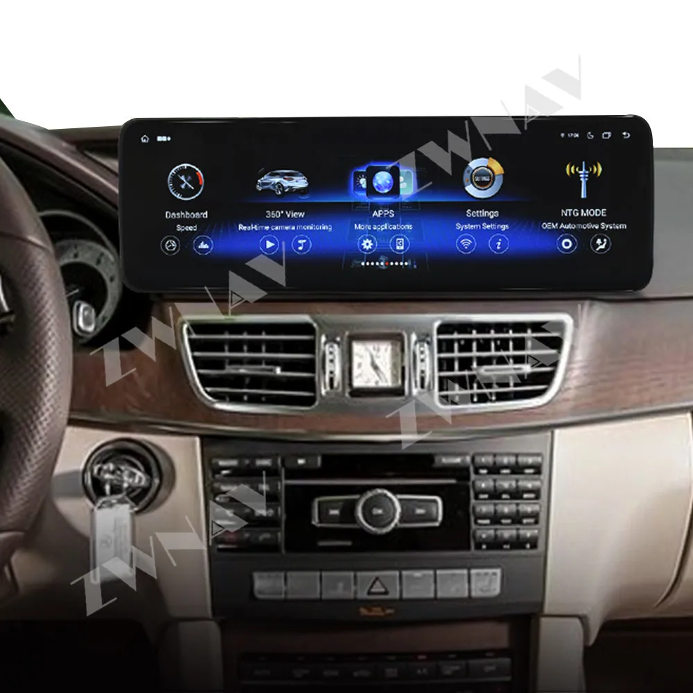 

14,9-дюймовый Android автоматический сенсорный экран для Mercedes-Benz E 2013-2015 GPS-навигация carplay мультимедийный плеер радио беспроводной головной блок