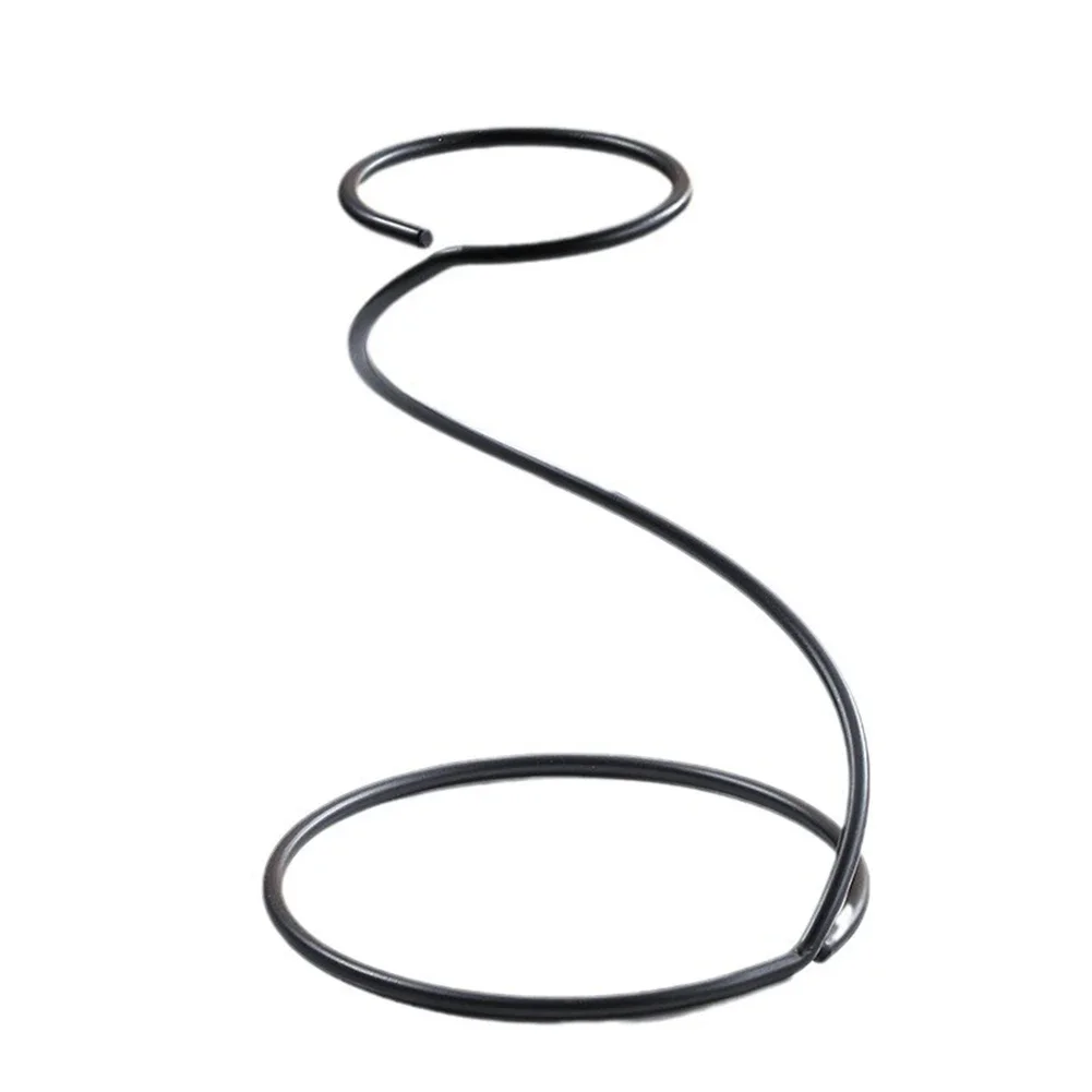 Coffee Filter Serpentine Metal Frame Holder Reusable Coffee Dripper Stand Kitchen Office Coffeeware Coffee Filters ﻿