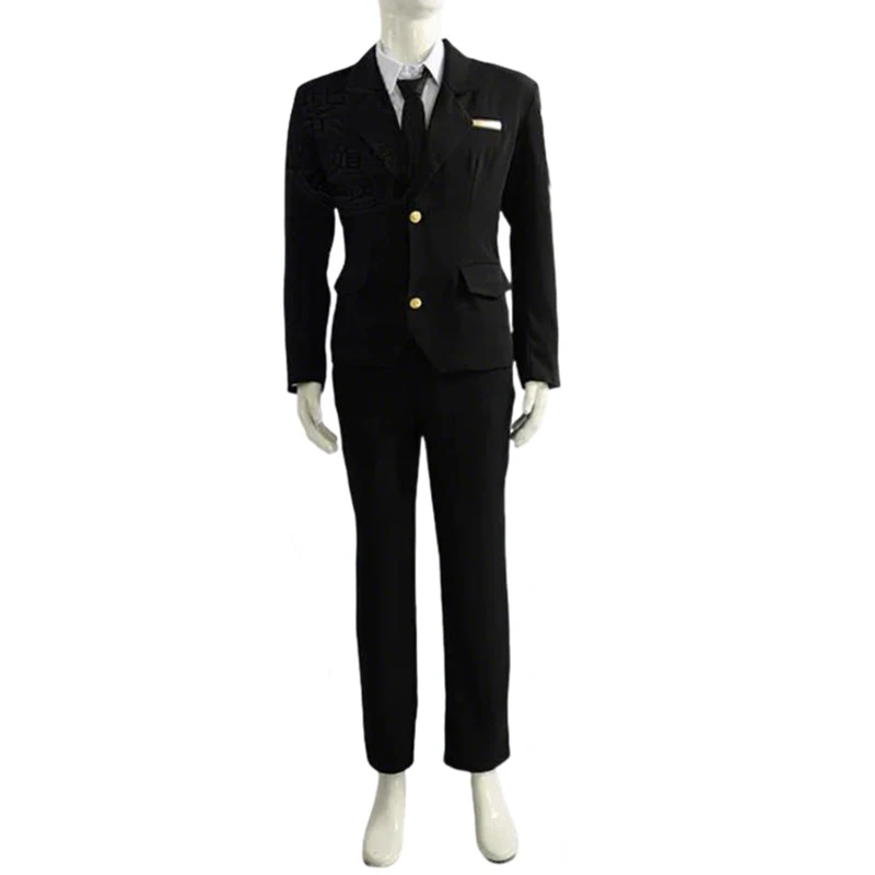 

Game Limbus Company Rion Yi Sang Cosplay Costume Suit Jacket Mask For Men Adult Uniform Role Play Outfit Halloween Party Prop