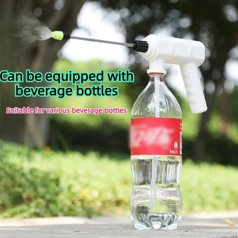 Electric Sprayer Bottle, Pressure Pump Spray for Plants/Watering/Disinfecting, DIY Fits Coke/PET Bottles