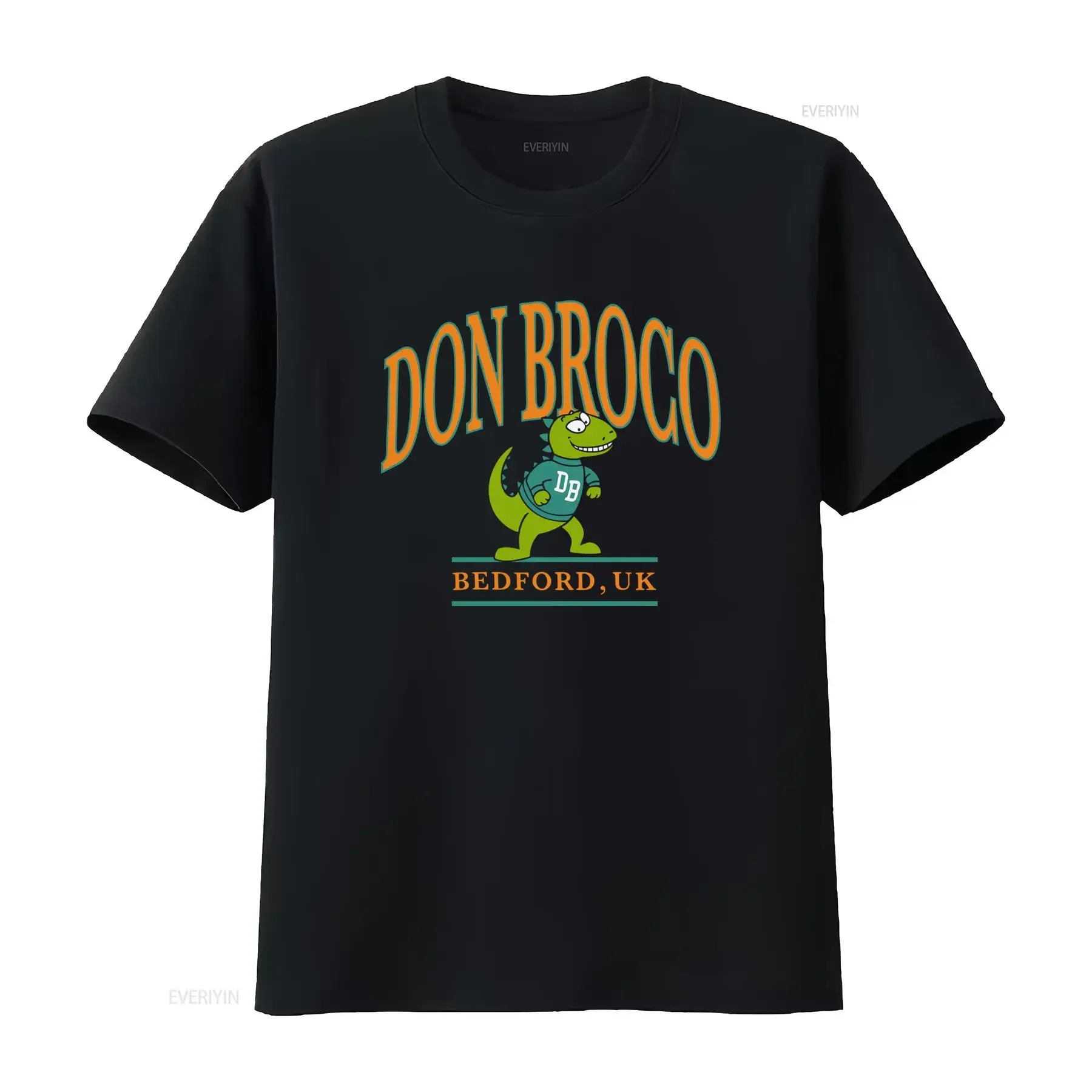Don Broco Bedford Dinosaur Print T Shirt Stylish and Fun Design for UK Band Fans vintage Washed Comfortable