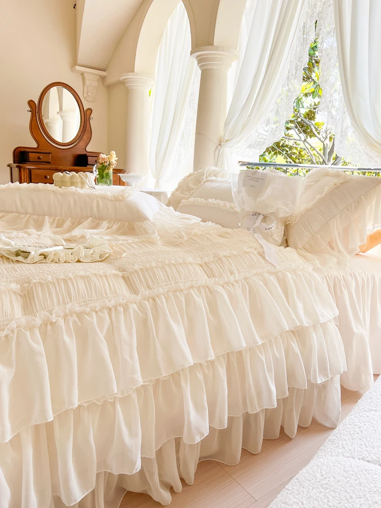 Beddengoedset van 100% katoen  - Aesthetic Floral Duvet Cover recensie en prijs