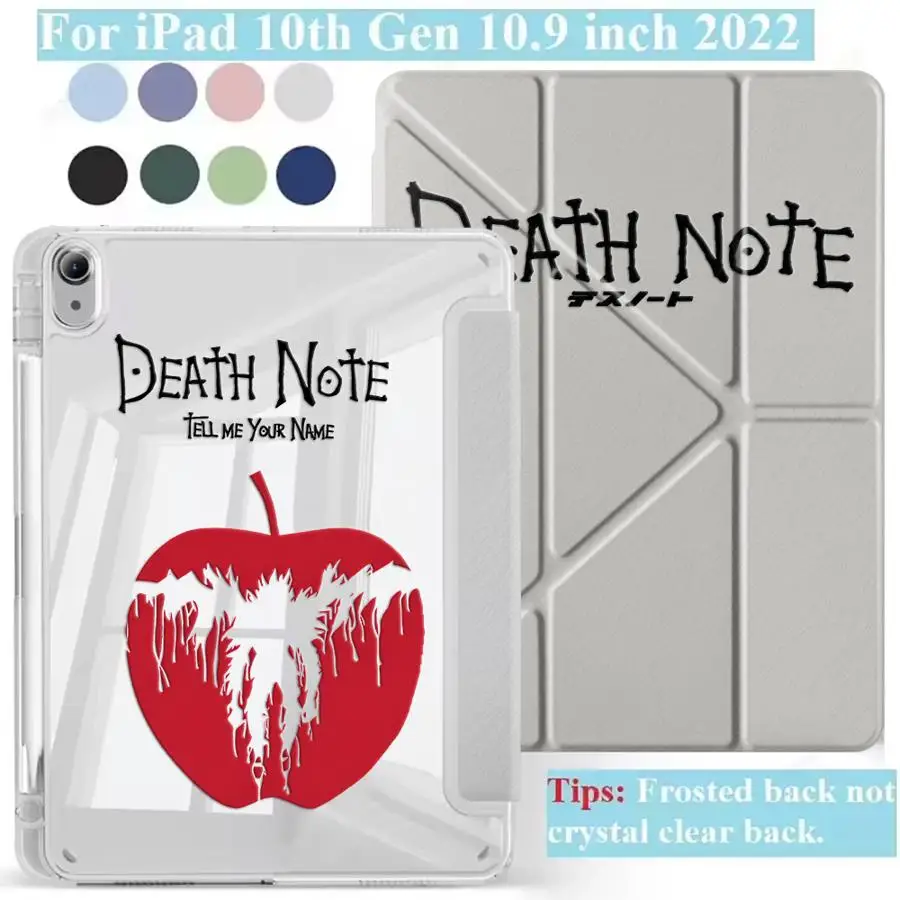 Red Apple Print Cover Tablet Case For iPad Pro 11th 10th 9th 8th 7th 12.9inch Mini 6 7 Air 4 5 M3 M2 M4 11inch Pro 2025 Holder