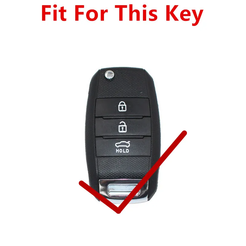 TPU Remote Key Case Cover For Kia Optima Sorento Soul Carens Sportage K3 K5