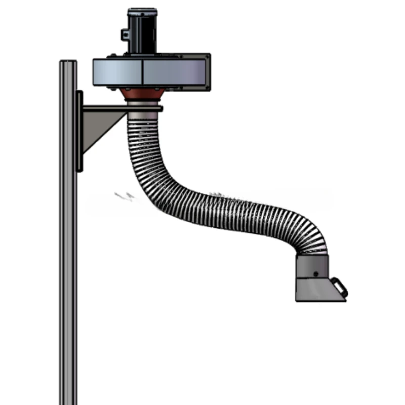 

Universal Fume Extractor Arms Fan / Smoke Extraction with Motor for Workshop Dust Collection system