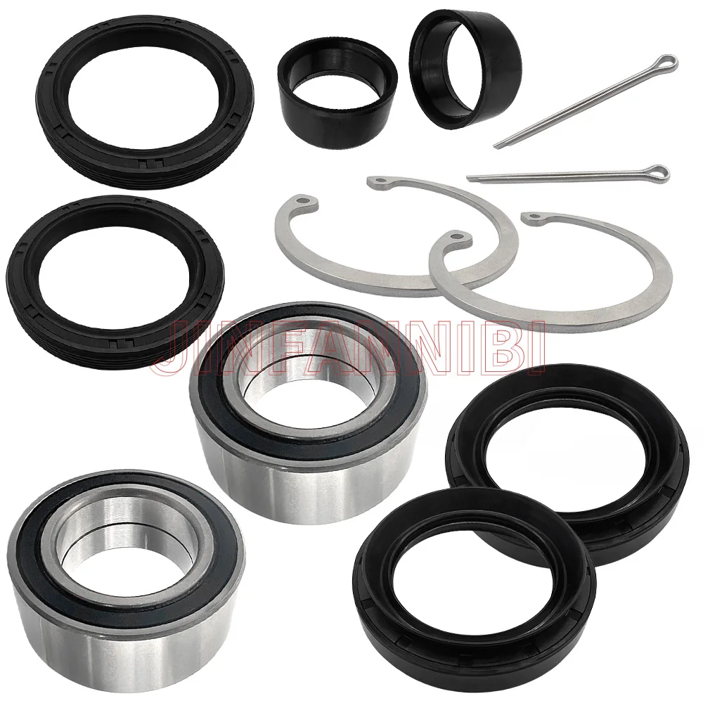 Front Wheel Bearings & Seals Kit for Honda Foreman Rubicon 500 TRX500FA/FGA/FPA Foreman 450 ES/S TRX450FE/FM 1998-2004