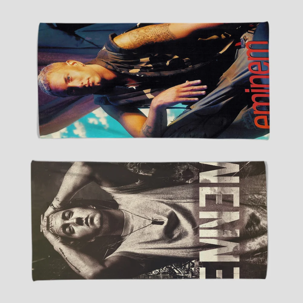 

Singer Eminem Towel Absorbent Quick dry Soft Yoga Swimming Resort Mountain Climbing Towel beach towel