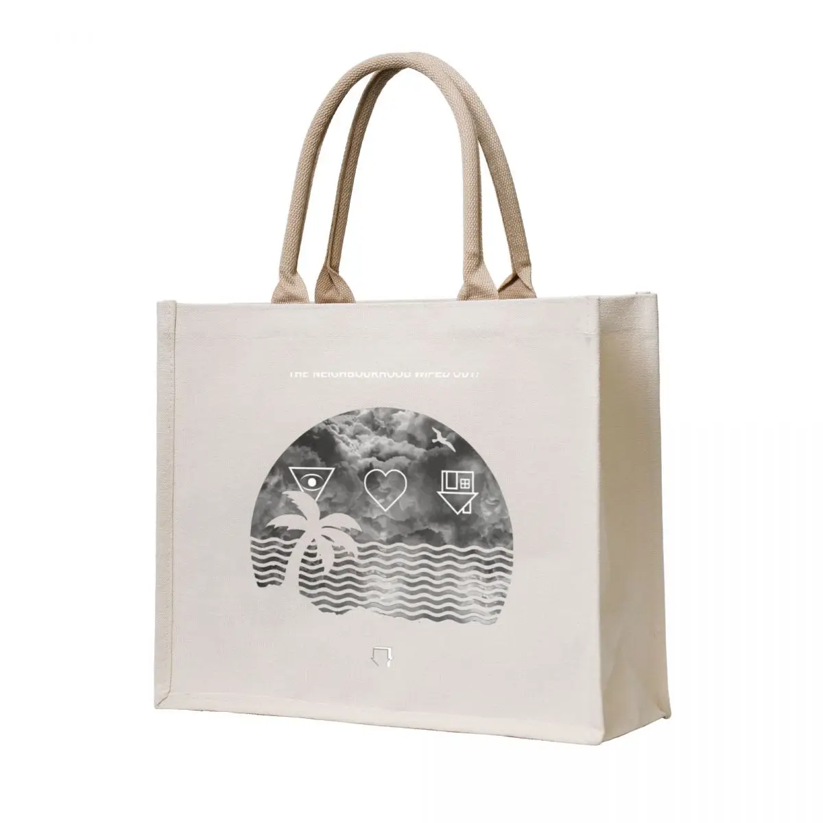 

The Neighbourhood-Wiped Tote Bag reusable shopping bags shoping bag personalized tote