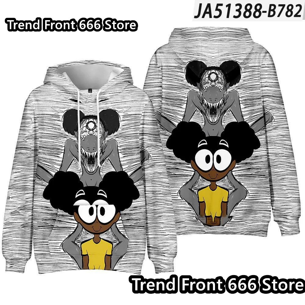 

New model arrives Amanda the Adventurer 3D Print Children's Hoodie Kid Pullover Sweatshirt Daily Childlike Hoodies 4-14Y Clothes