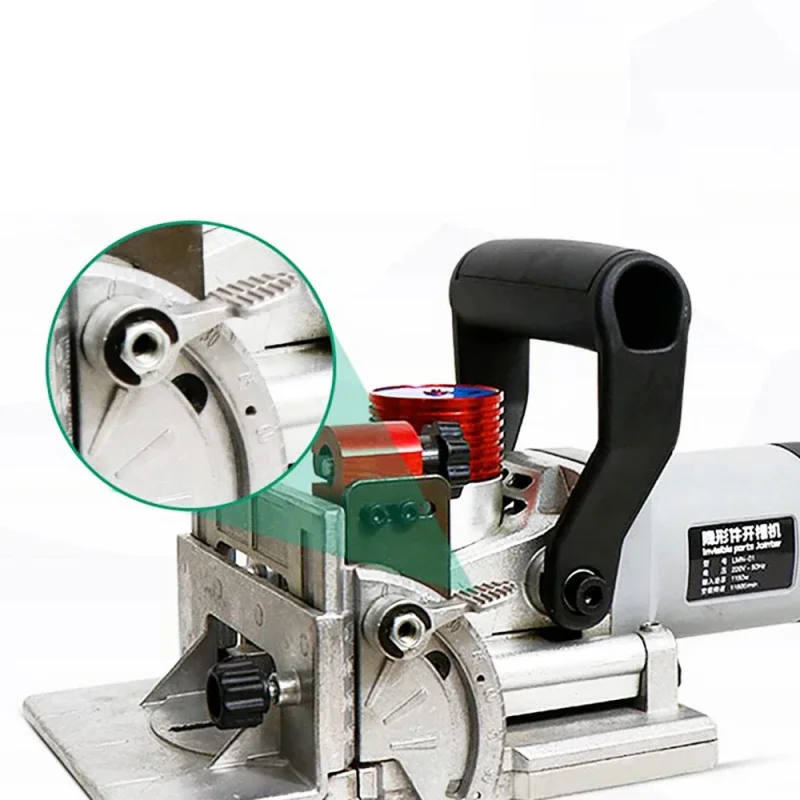 Slotting Boring Machinery Furniture Cabinet Connector Wood Routers Planers Biscuit Joiner Tenon Maker