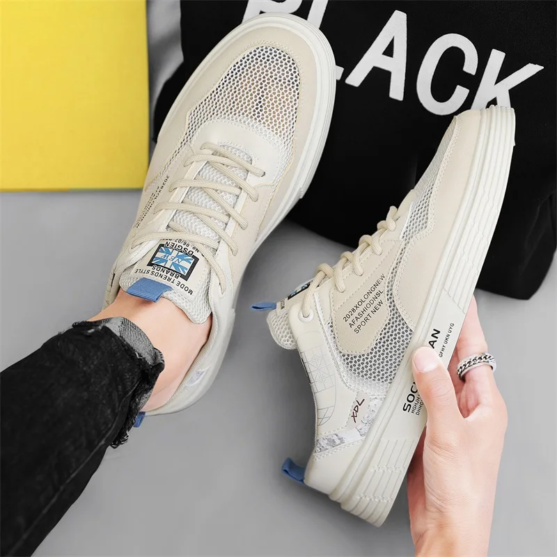 

Сетчатые полутапочки. Тапочки на мягкой подошве для ленивого человека, удобные, дышащие, легкие повседневные кроссовки на плоской подошве с сеткой.