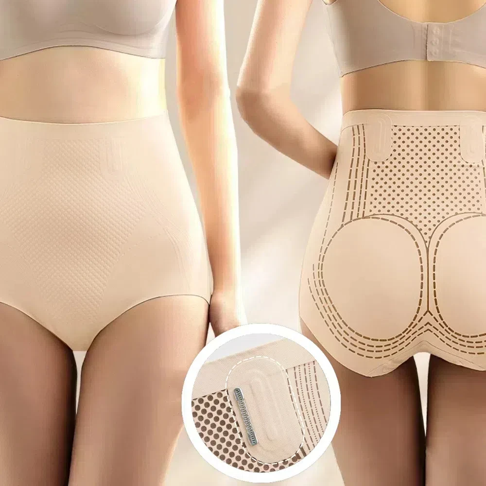 Vita alta dopo il parto Body Shaper Cotone Cavallo Cintura Mutandine Butt Lifter Slip Biancheria intima senza cuciture per il controllo della pancia