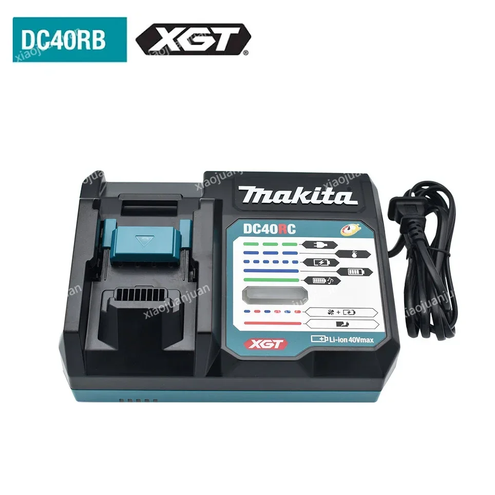 DC40RA 100% original Makita 40V Max XGT fast optimized charger digital display 40Vlithium battery charger dual fan design DC40RC