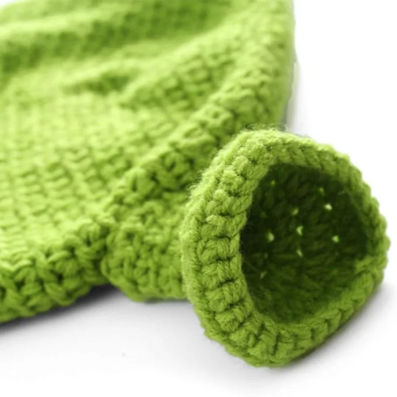 Funny Shrek Hats with Ears, Adult Cosplay Prop Halloween Cosplay, Green Beanie Hat Gifts Beanie Skullies Cap for Unisex