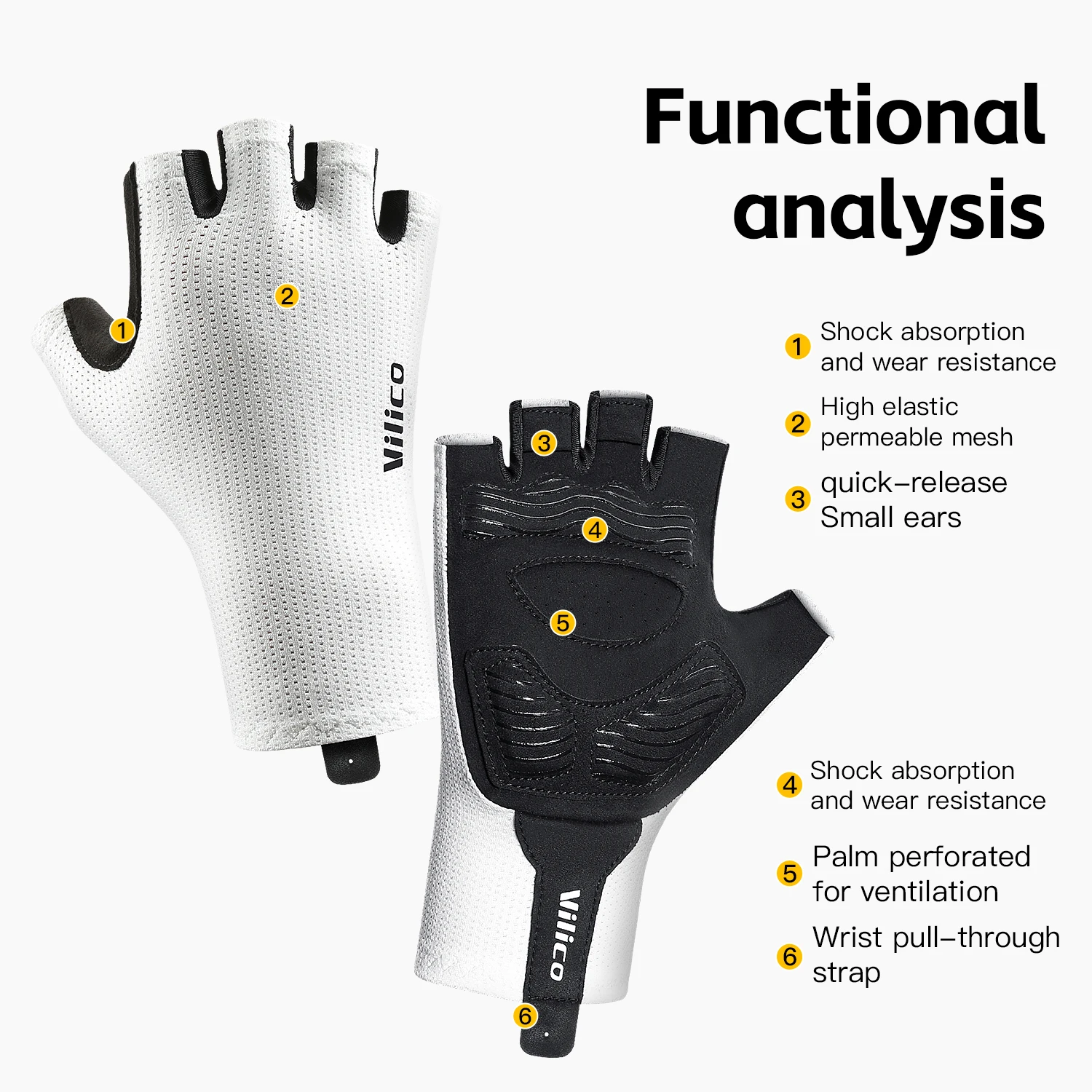 Thumbnail 4 - #58 Latest Breathable Cycling Gloves Offers