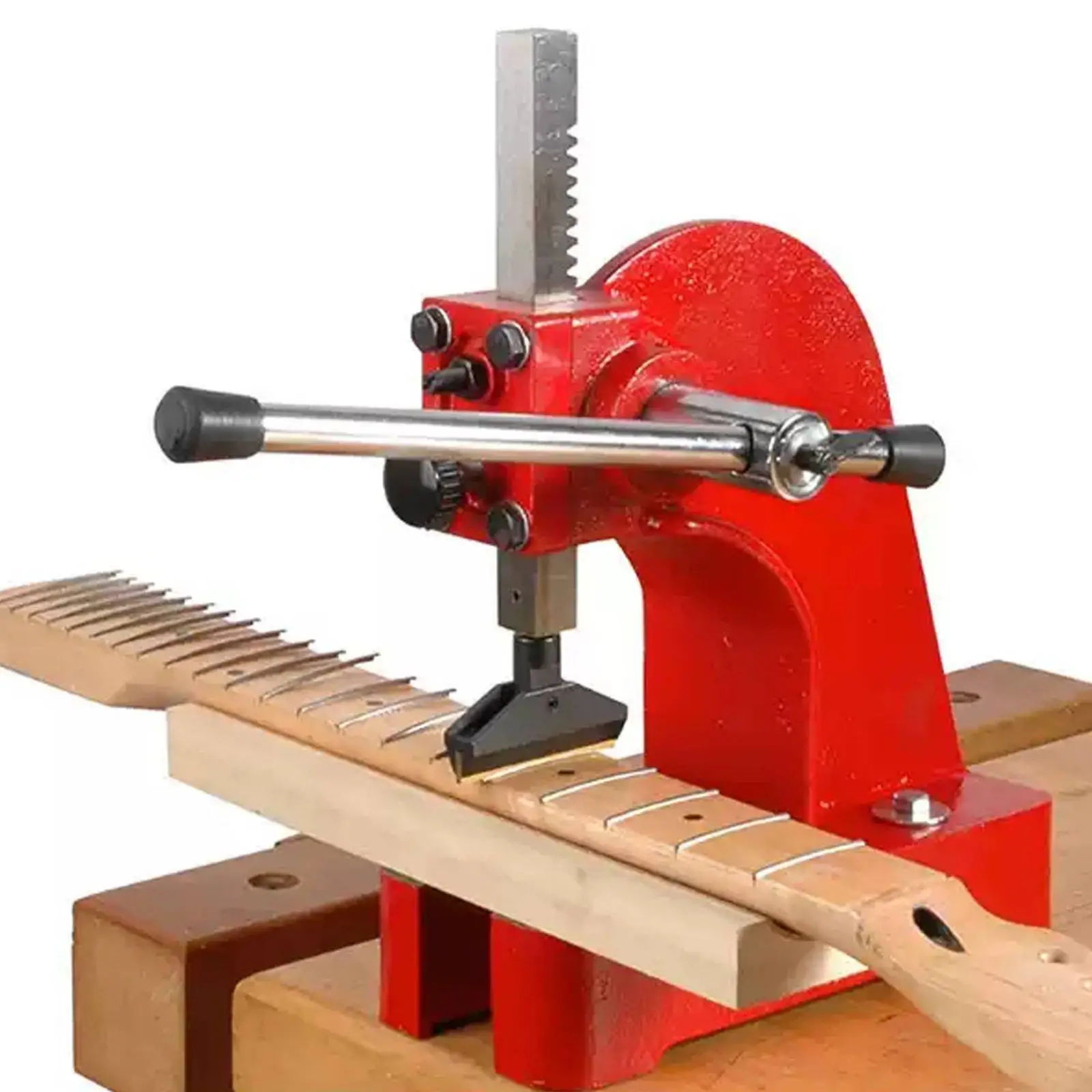 Fret Installation Tool Radius Adjustment for Instrument Making, Luthiers