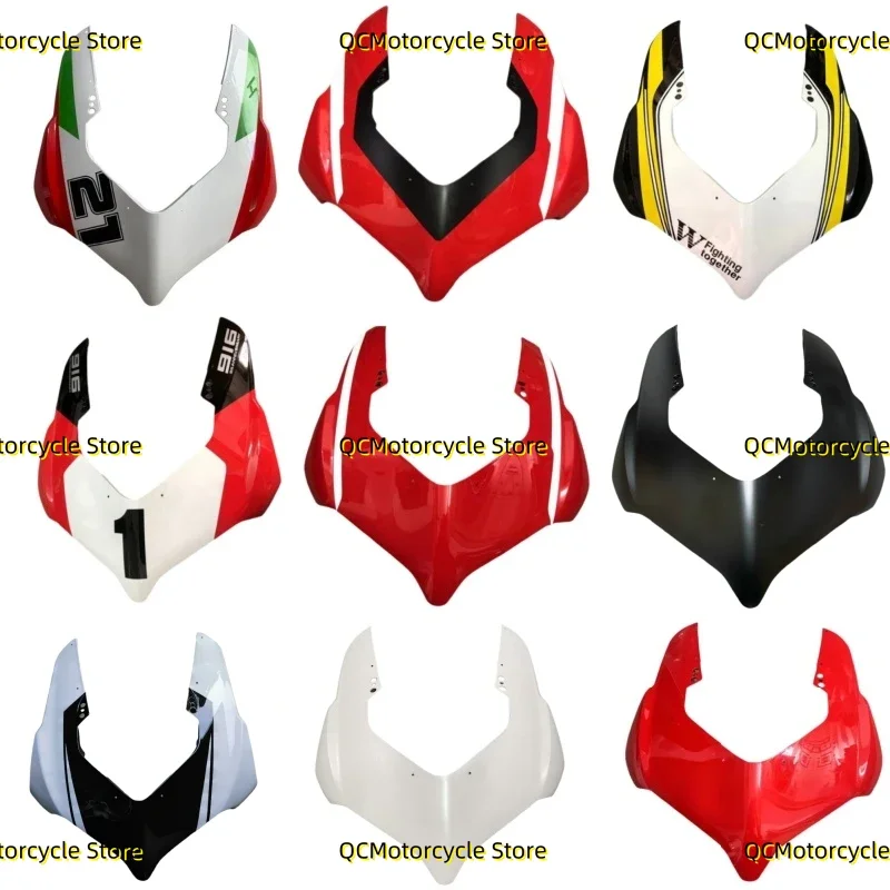 

Motorcycles Upper Nose Front Face Headlight Fairing Fit For Ducati Panigale V4 V4S V4R 2021 2022 2023 2024