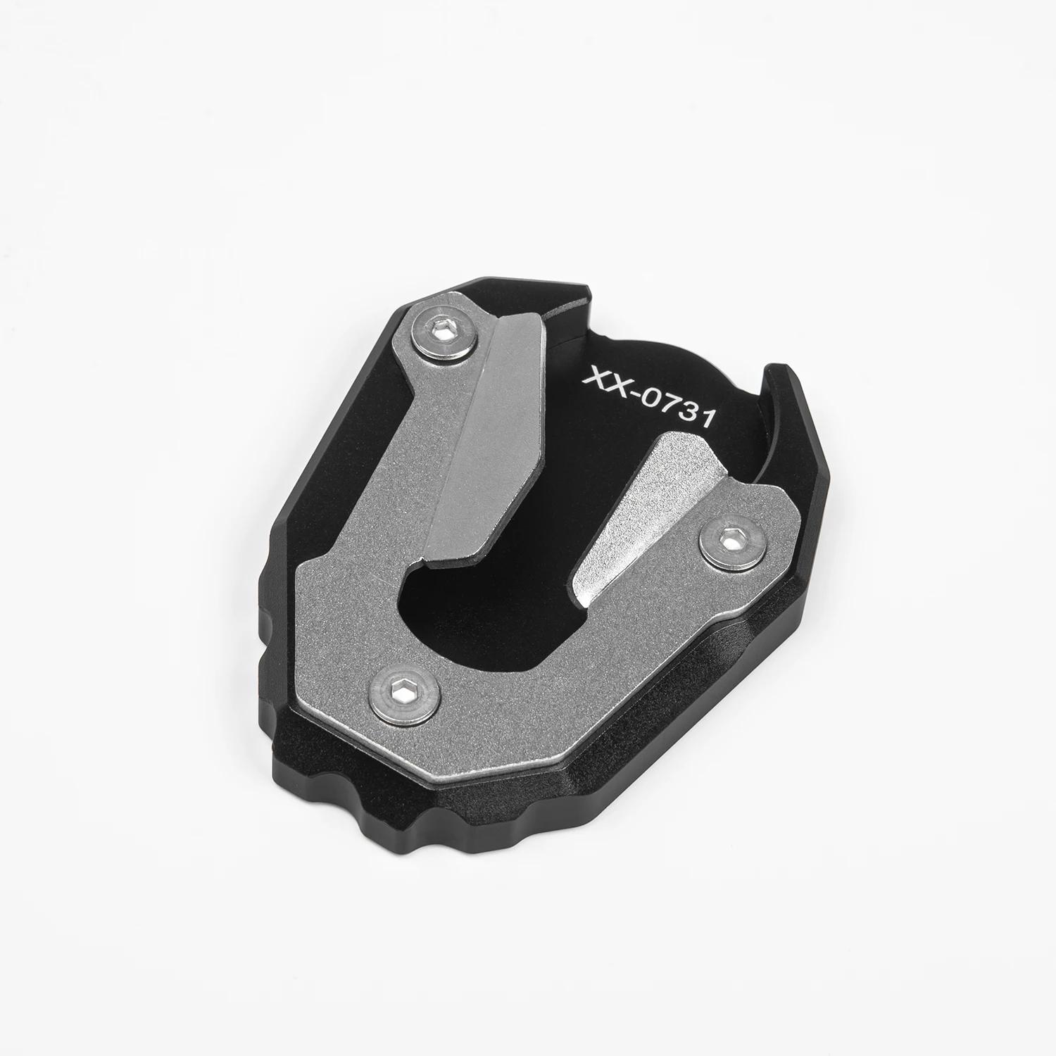 

Motorcycle Foot Enlarger Stand Extension Plate Side Foot Kickstand Accessory for Tiger900 Rally pro 2021-2023 Models