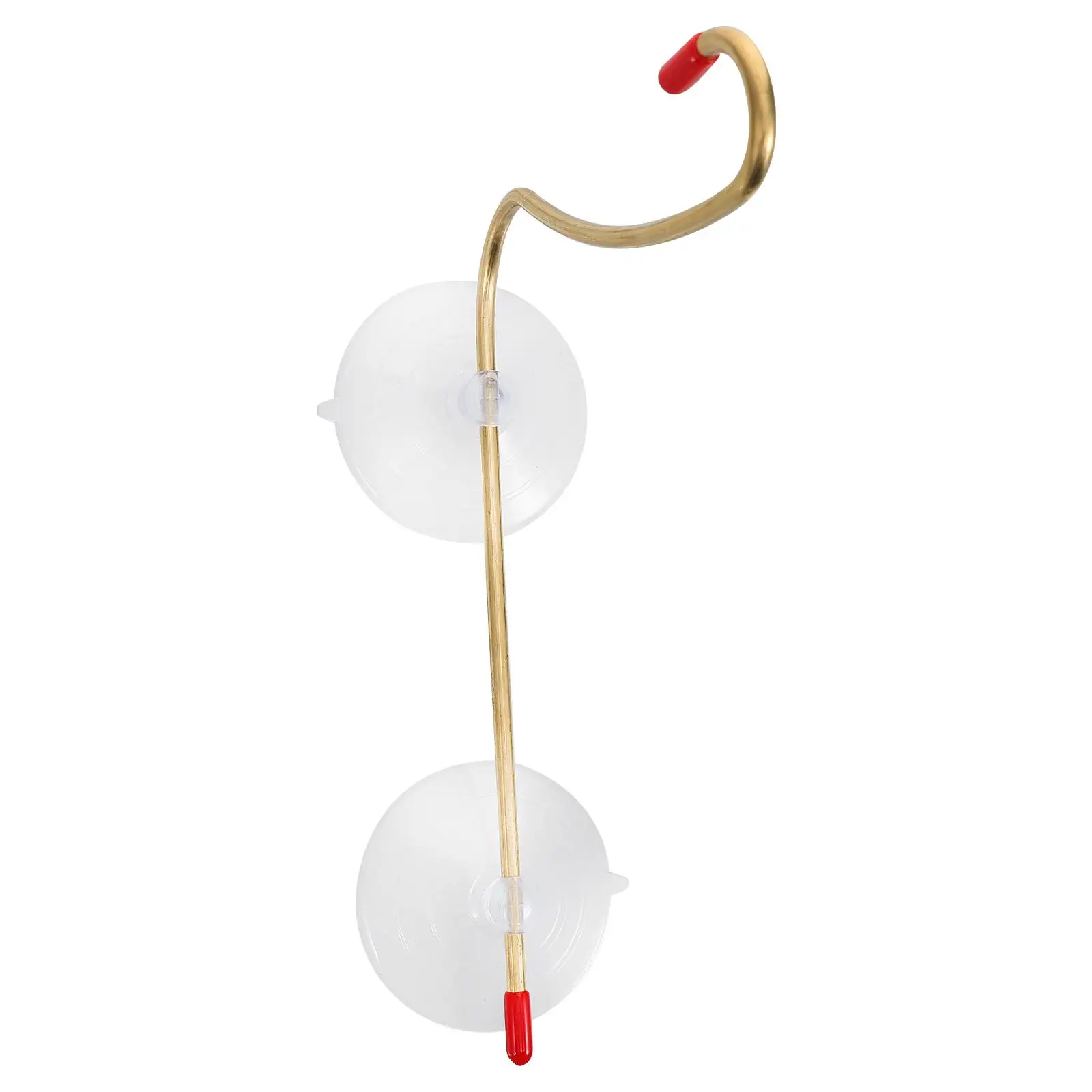 

Copper Window Hook for Hummingbird Feeder Suction Cup Bird Feeder Hooks Hanging Bracket Wall Mount Outdoor Garden Pet Supplies