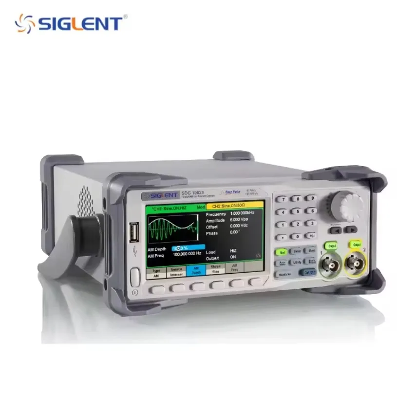 SIGLENT 2ch SDG1032X High Precision Sine Wave Arbitrary Wave Generator 30 MHz 150MSa/s 14bit USB #xhd