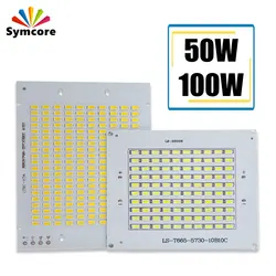 Full Power LED Floodling Beads 50W 100W SMD5730 LED Lamp Bulb LED PCB Board Aluminum Plate DC30-34V For LED Spotlight Floodlight