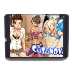 MD Casanova: love mission 16Bit Game Card For Mege Drive