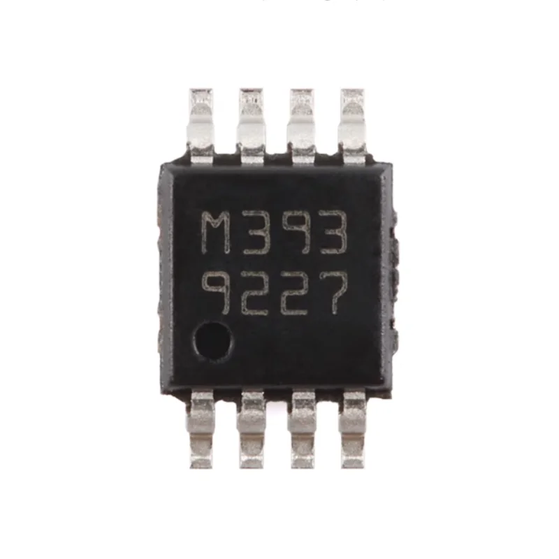 1PCS Original Genuine LM393ST MiniSO-8 Low Power Dual Voltage Comparator Chip