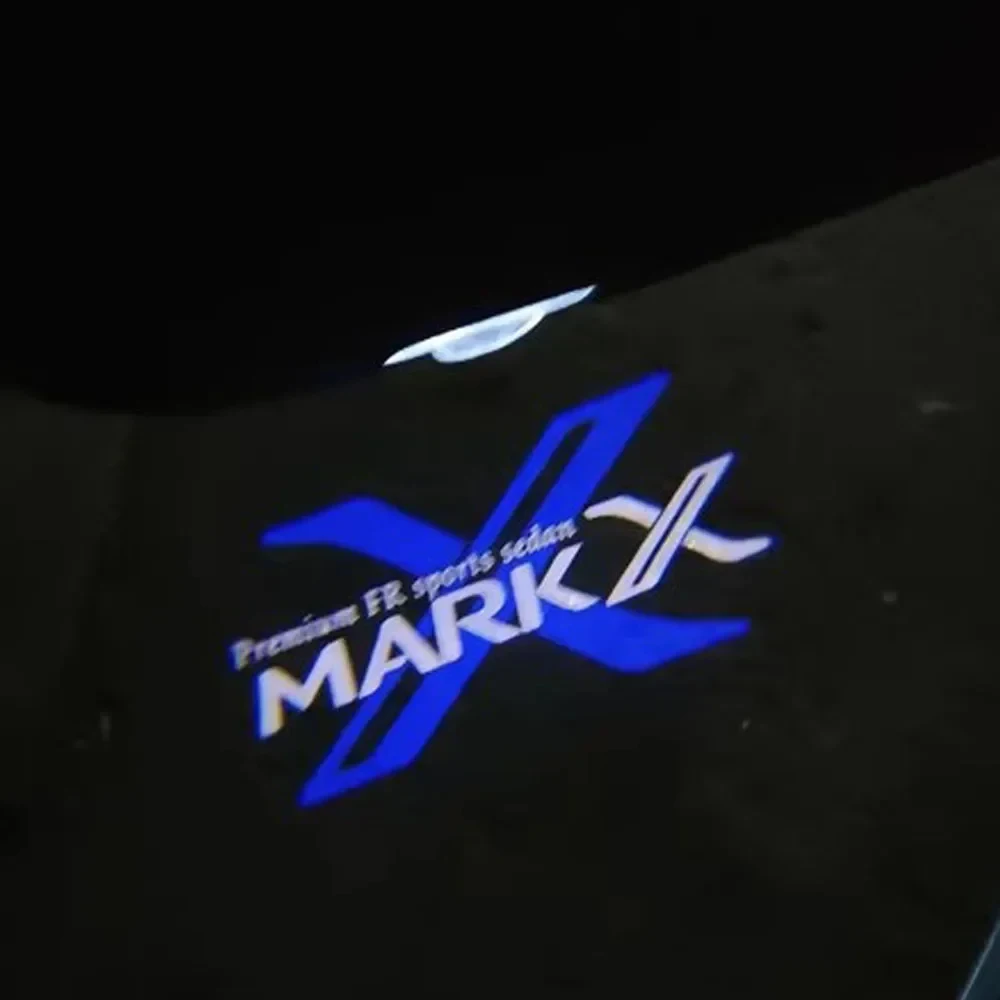 2pcs Reiz Markx Courtesy Light Markx Shadow Light Door Light For Toyota Reiz Mark X Car Styling Puddle Lamp LED Atmosphere Lamp - view 2
