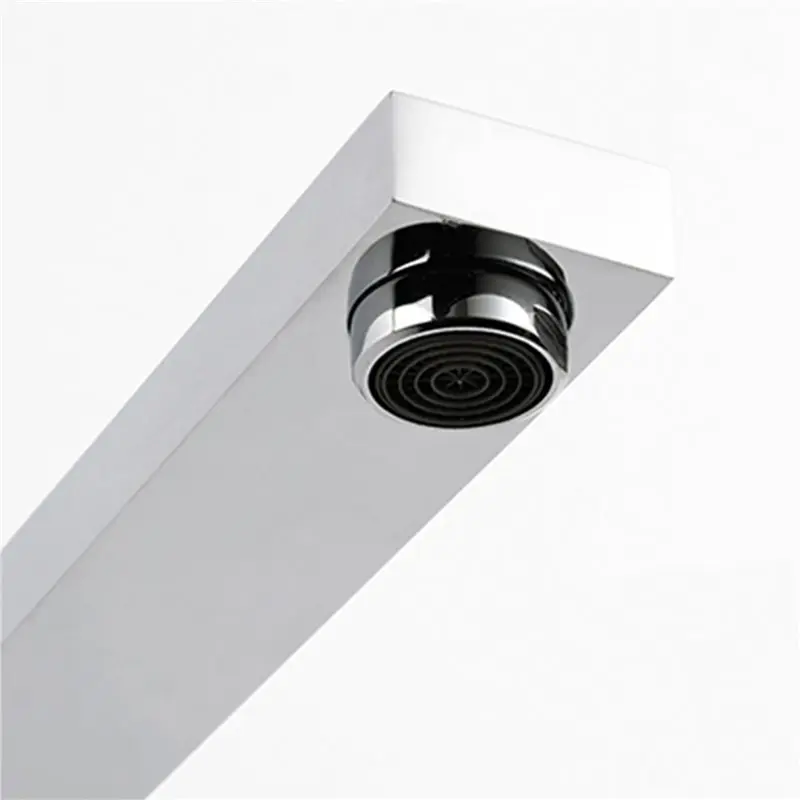 A58Z 3X Messing Wandmontage Badkamer Baduitloop Vierkante Baduitloop Kraanuitloop