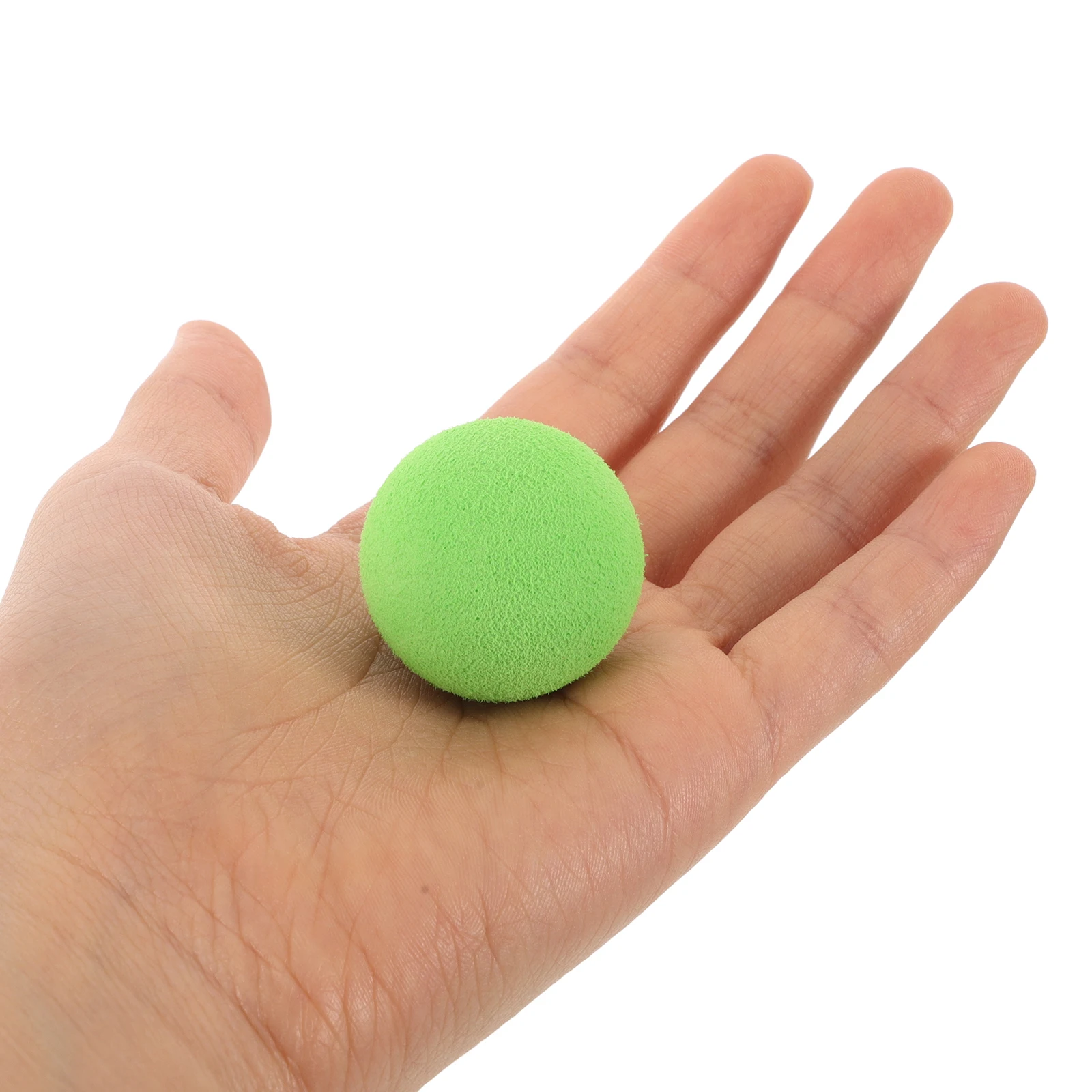 50pcs Foam EVA Material Soft Projectile Toy Balls for Indoor Outdoor Shooting Games Replacement Balls Funny Launch Game
