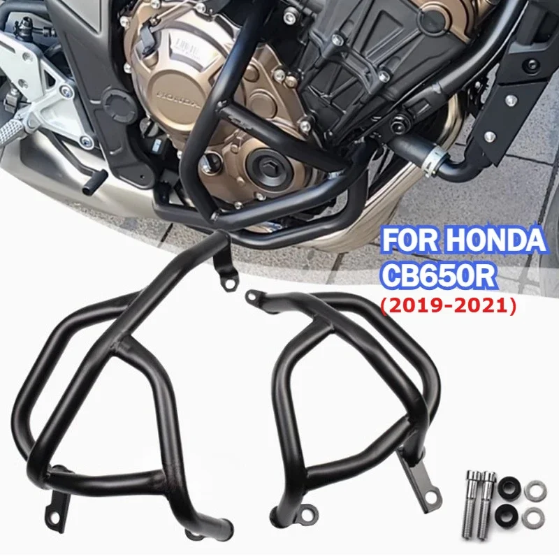 

For HONDA CB650R Engine Guard Crash Bar Frame Bumper CB650 R CB 650R 2019-2022 2021 Highway Engine Fairing Protector Bars