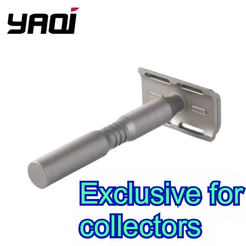 

Бритва для бороды YAQI 2026, легкая безопасная бритва YAQI Ghost Titanium, коллекционная бритва для бороды, рождественский подарок для парня