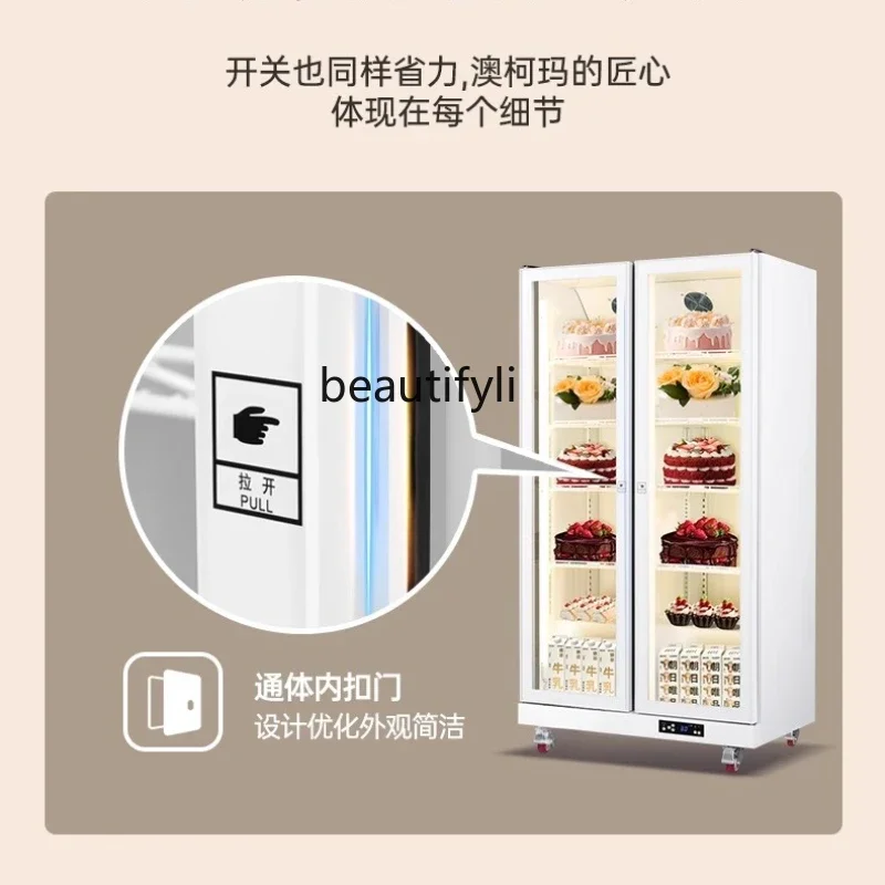 

A61 Cake, Display Cabinet, Fruit Refrigerator, Sushi Beverage Fresh-keeping Cabinet, West Point Display Refrigerator