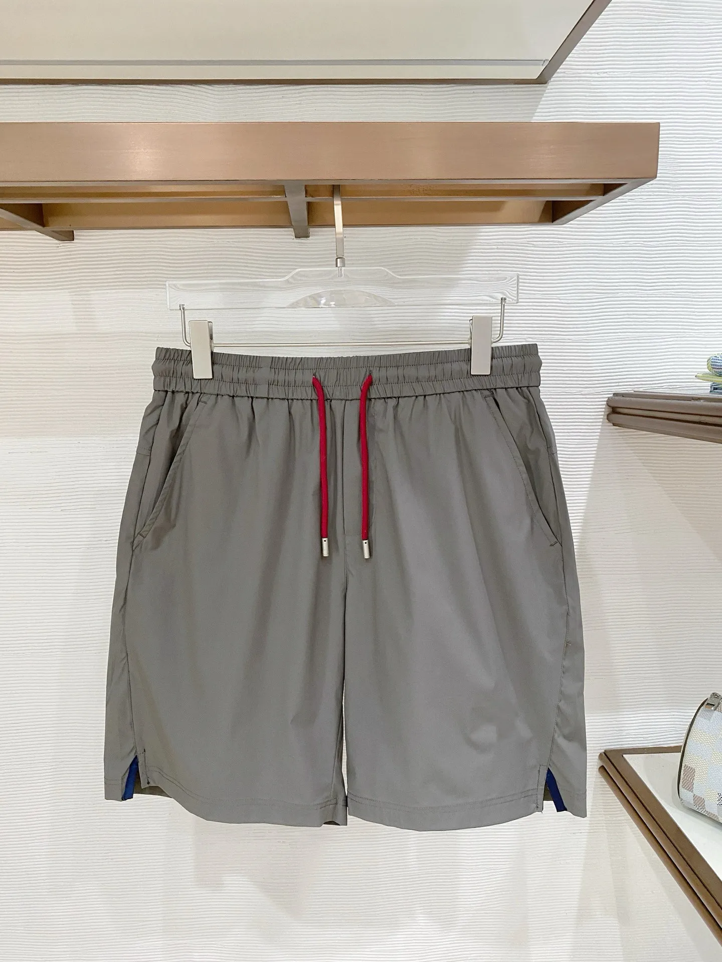 BC version of the old money style summer mid-waist straight sports five-point pants men's simple casual shorts