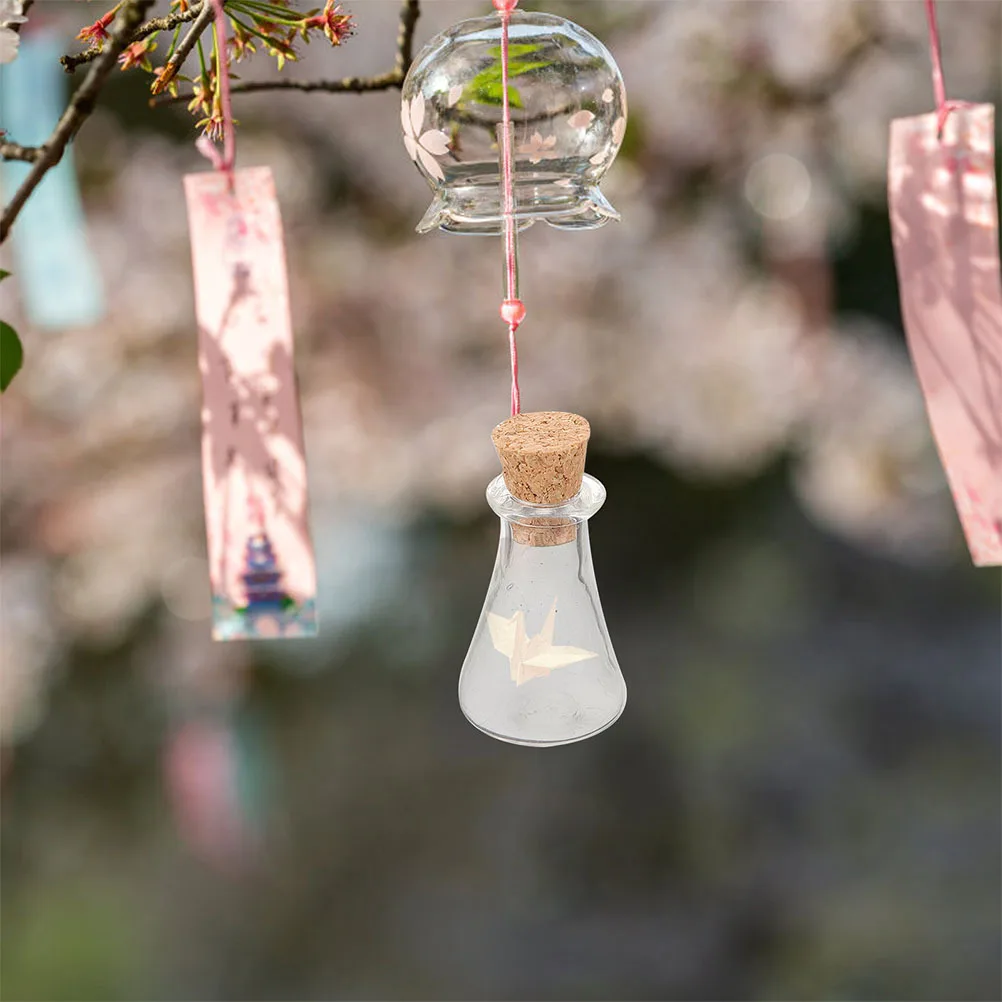 

24Pcs Mini Glass Bottles with Corks Clear Small Jars for Wishing Messages Decorative Crafts Romantic Party Favors Delicate