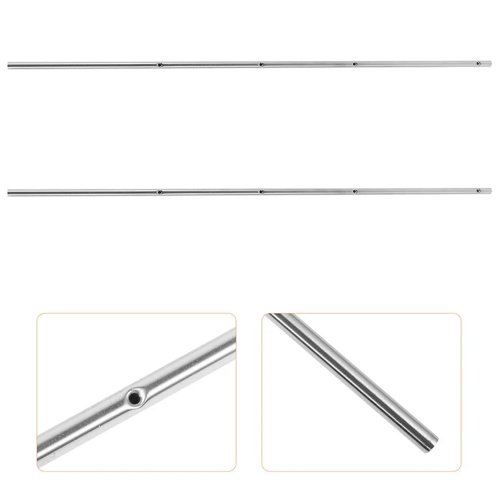 

4Pcs Table Soccer Operation Rods Heavy Duty Iron Material Easy Install Replace Foosball Table Poles Compact Design for All Ages
