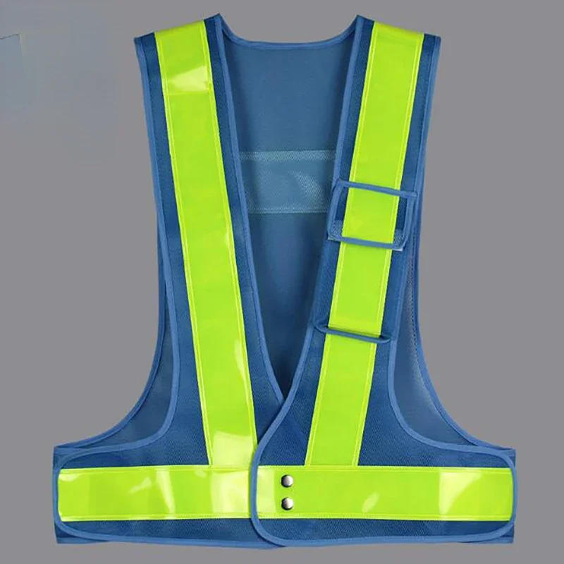 Fishing Net V-Shaped Reflective Riding Vest Traffic Vest Construction Traffic Driver