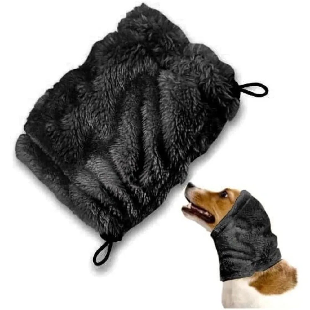 

New Anxiety Relief Dog Calming Earmuffs Noise-proof Warmth Pet Hat Cover Head Adjustable Puppy Cap