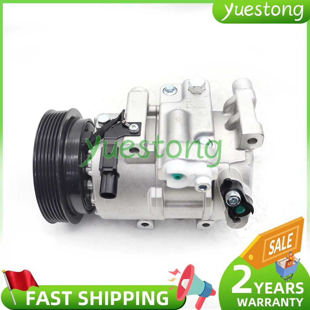 

For Kia Cerato Hyundai Veloster Accent 6SBU16C AC Air Conditioning Compressor 977012F800AS 977012F800 97701-2F800AS 97701-2F800