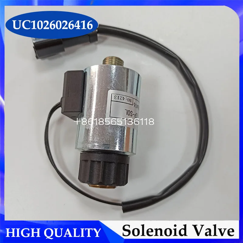 

UC1026026416 Solenoid Valve Excavator WA430 WA320 WA380 Motor Solenoid