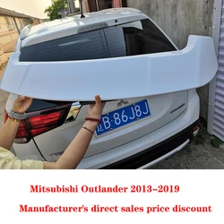 Spoiler For Mitsubishi Outlander 2013-2019 Car Styling Exterior ABS Plastic Rear Trunk Boot Rear Wing Spoilers Decoration Tail