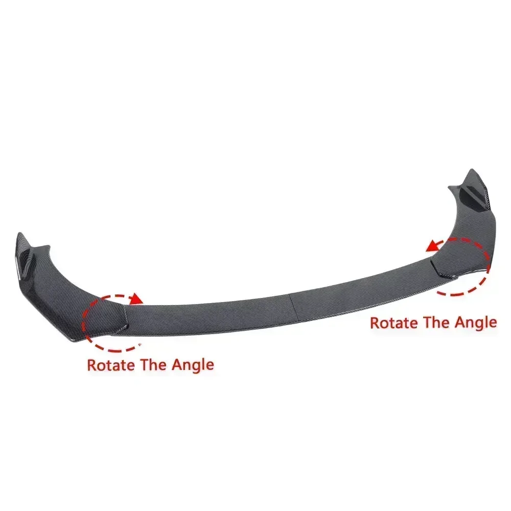 LAICY For Volv0 C30 C40 C70 S40 2000-2013 Car Front Bumper Lip Chin Spoiler Splitter Body Kit Guard Deflector Lips Covers