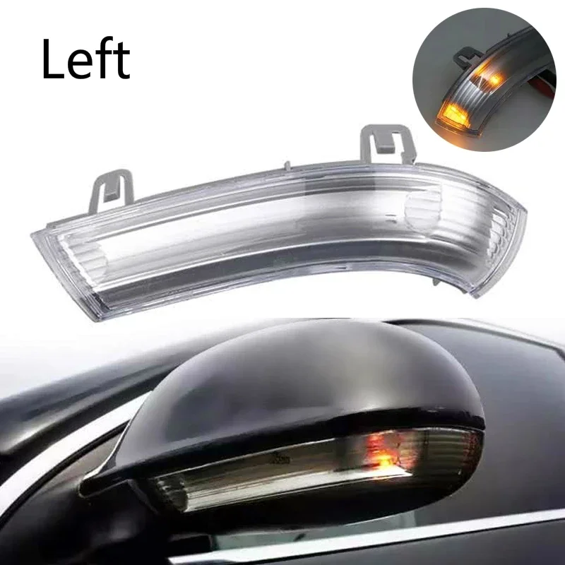 Samochód LED kierunkowskaz lusterka bocznego dla VW Passat B6 Golf 5 Jetta MK5 samochodowe lusterko wsteczne światło lampy kierownicy oświetlenie samochodowe części