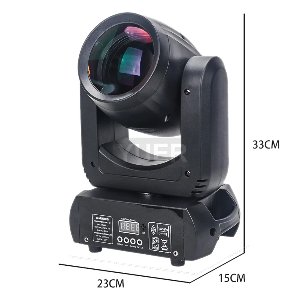 تتحرك رئيس ضوء LED صغير 150 واط شعاع بقعة 18 الدورية المنشور Dmx المرحلة تأثير ضوء ديسكو Dj بار الزفاف نادي الموسيقى حفلة داخلي