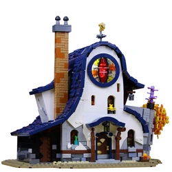 MOC Owller House Building Blocks Set Creative Cartoon Scene Eda's Owl Shack Architecture Forest Hut Bricks Toys