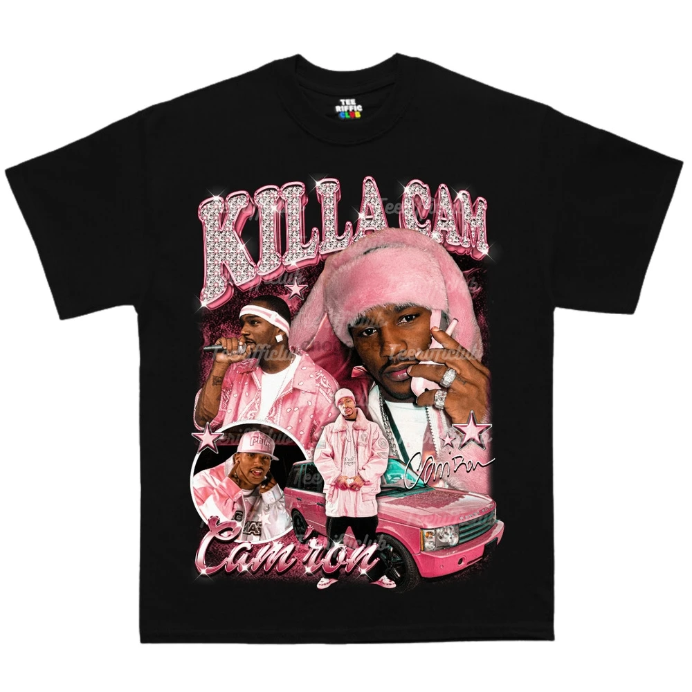 Killa Cam Camron T-Shirt hip Hop Rap Tee Vintage Swag Y2k Shirt Retro Bootleg