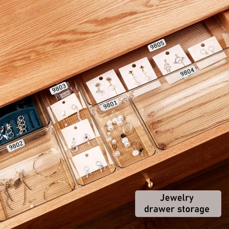 

16/25 Pcs Drawer Organiser Drawer Inserts Dressing Table Organiser for Office D5QC
